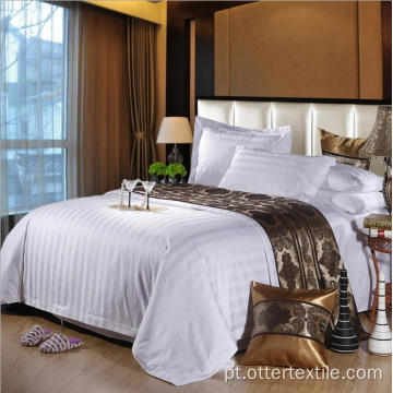 Conjunto de roupa de cama de hotel profissional de algodão